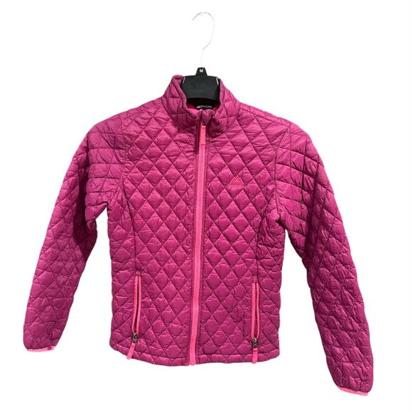 Snozu Kids Fuchsia Quilted Puffer Jacket - Picture 1 of 7